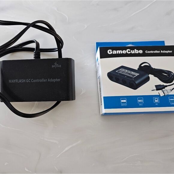 GameCube controller adapter (new)mayflash game cube controller adapter pre-owned - Picture 2 of 4